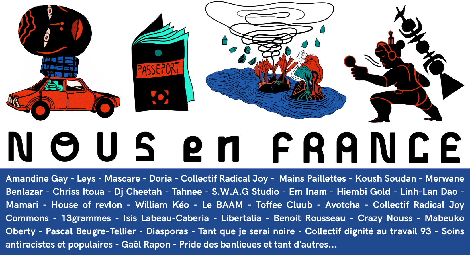 "Nous en France", un festival antiraciste autour des corps